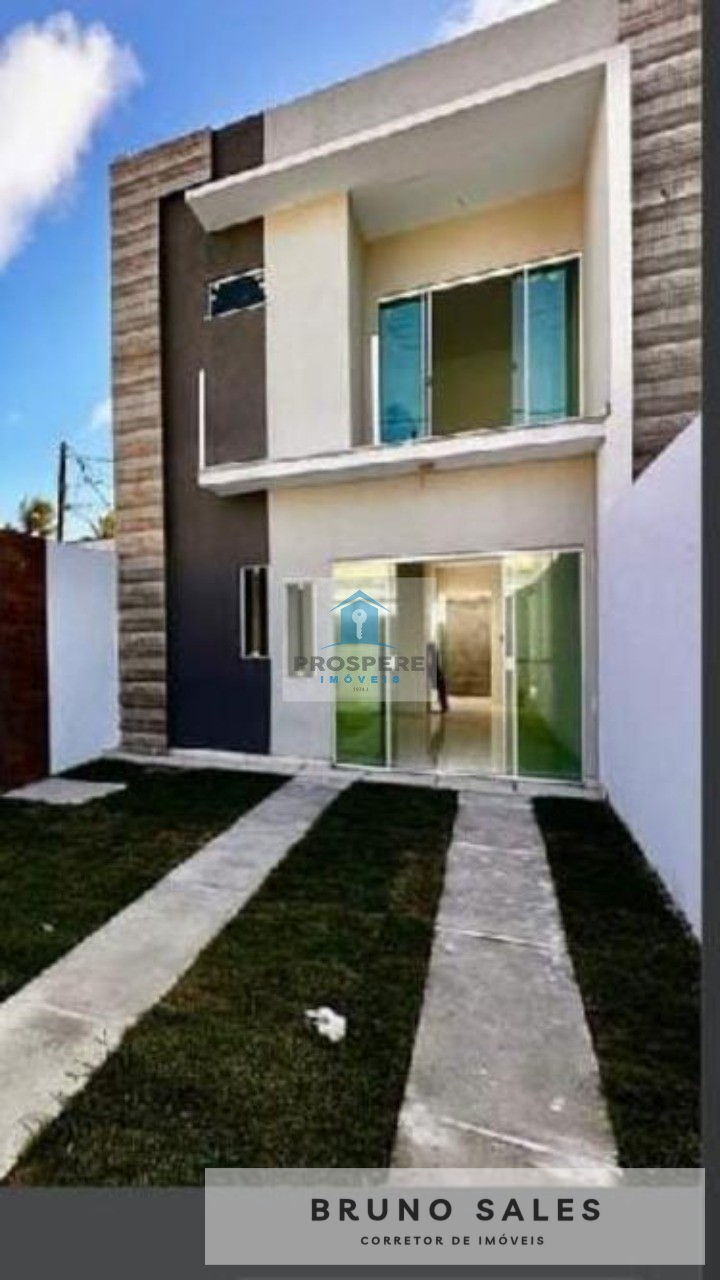 Casa duplex em IPITANGA, , 3 quartos sendo 2 suítes,  varanda, 3 banheiros, área de serviço com quarto de serviço, área externa e 2 vagas de estacionamento
