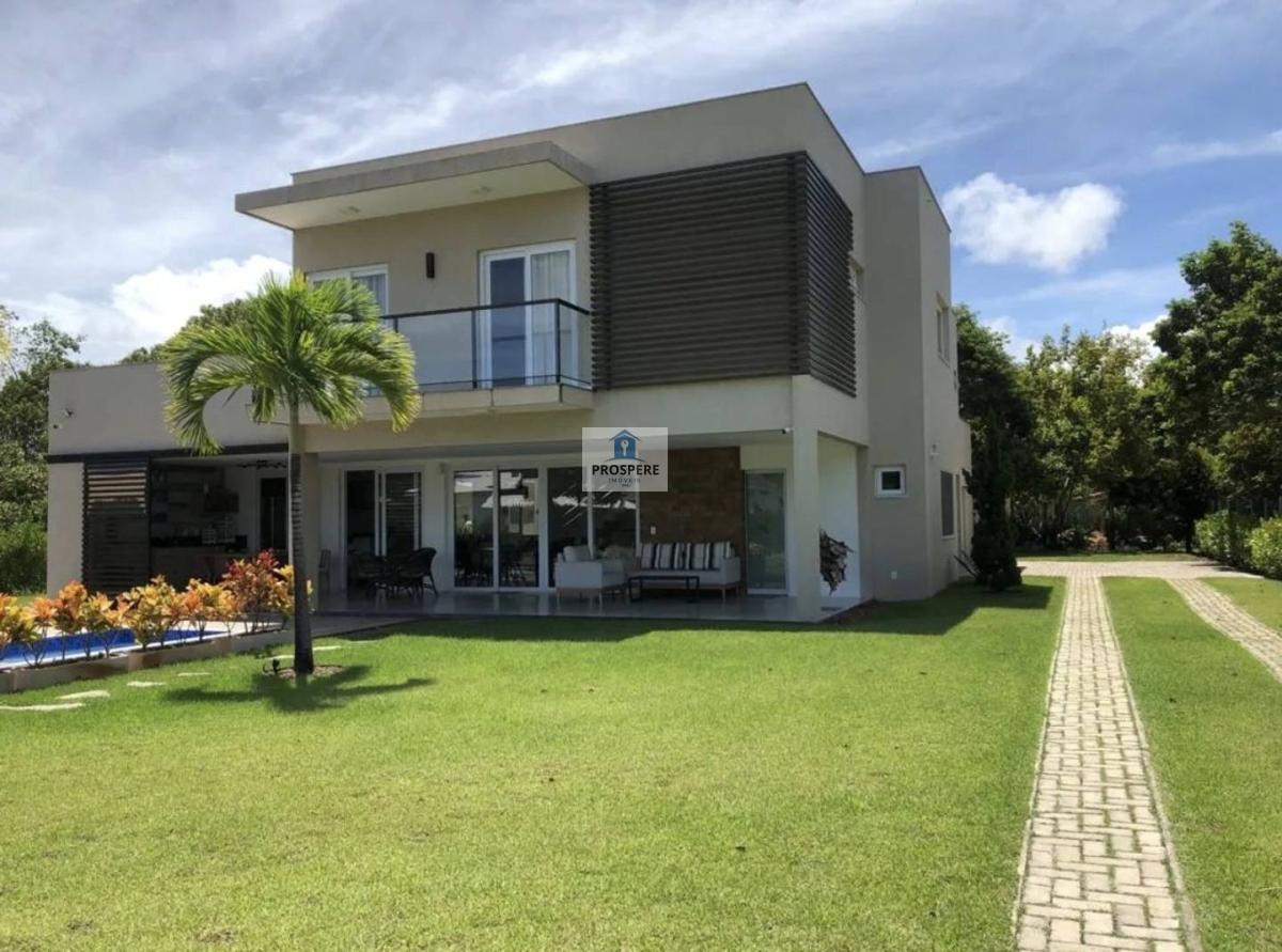 Casa de condomínio com 4 quartos, 400m², para locação em Camaçari, Busca Vida (Abrantes)